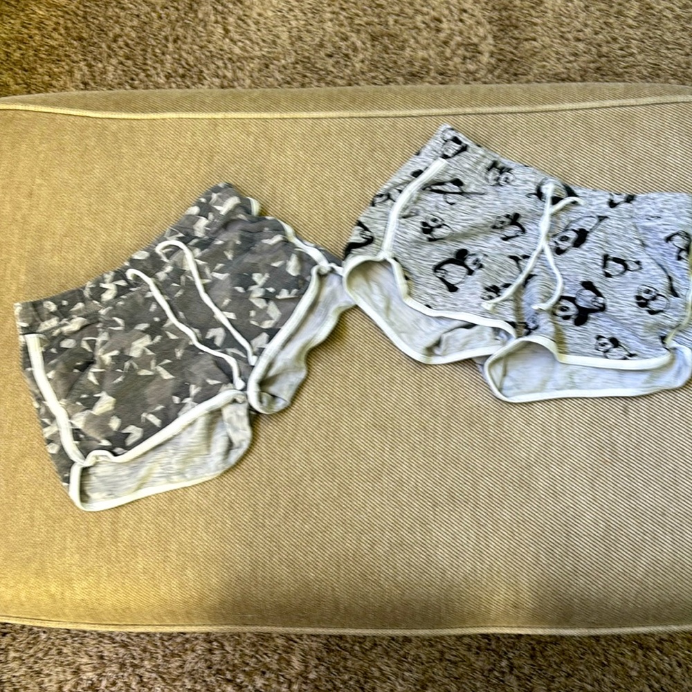 Girls shorts size 10, Justice 2 pack